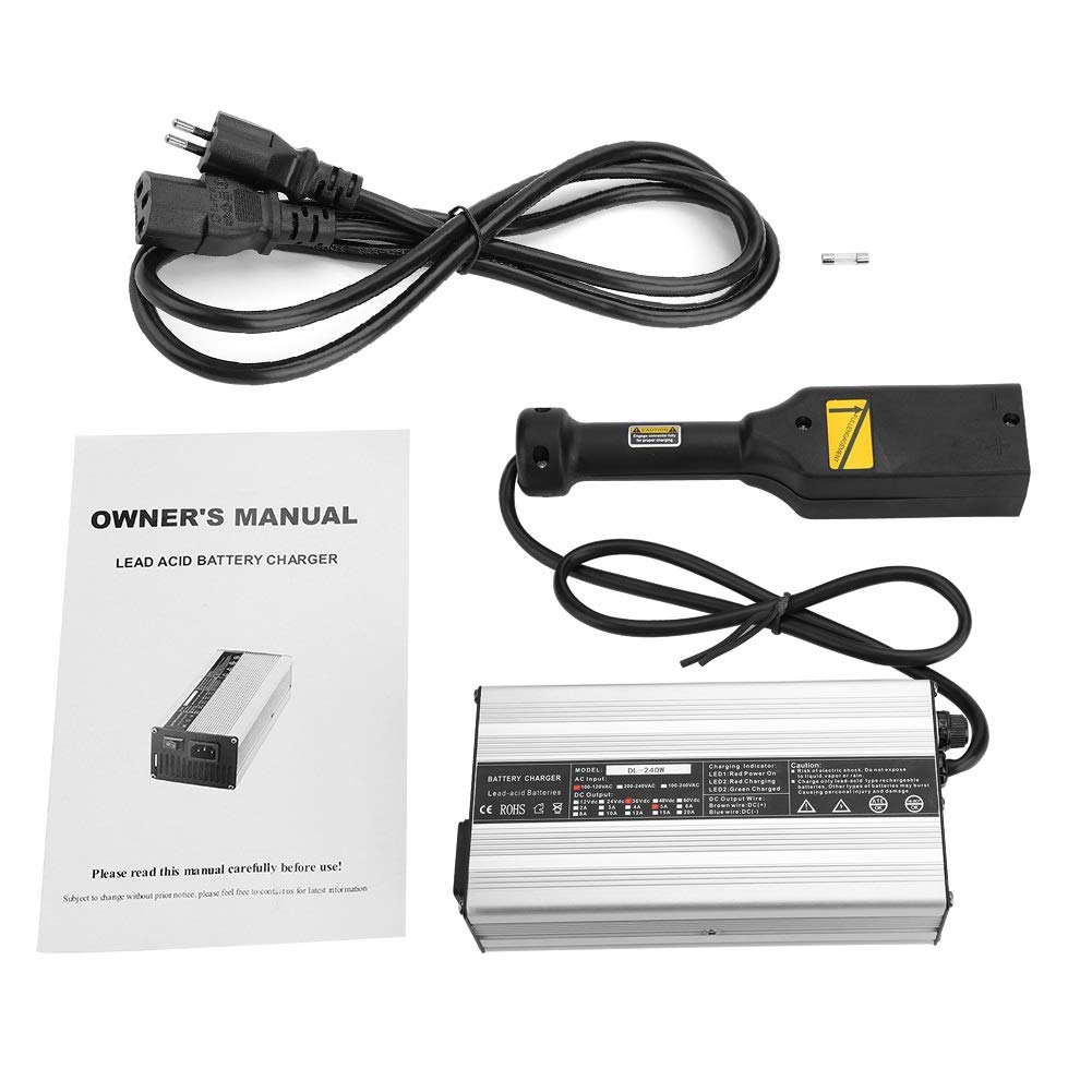 Nikou Caricabatteria 36V 5A per Carrello da Golf