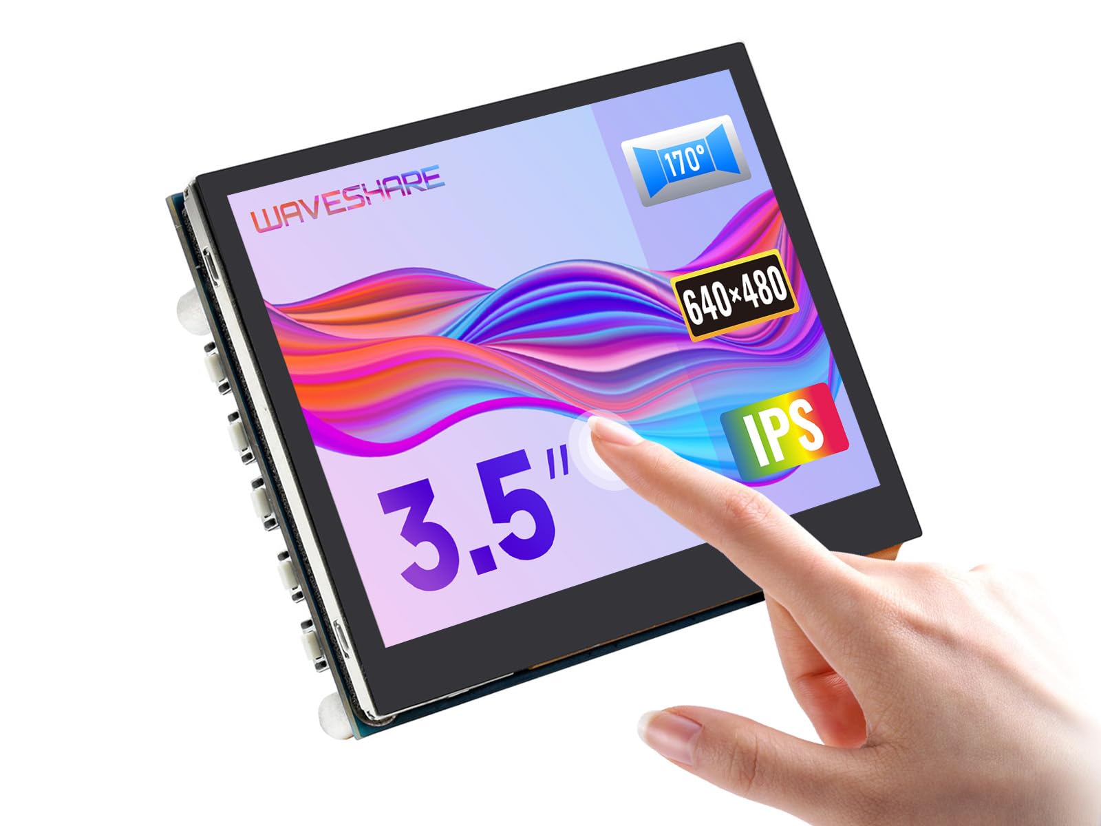 Waveshare Display LCD IPS Capacitivo HDMI 3.5 pollici