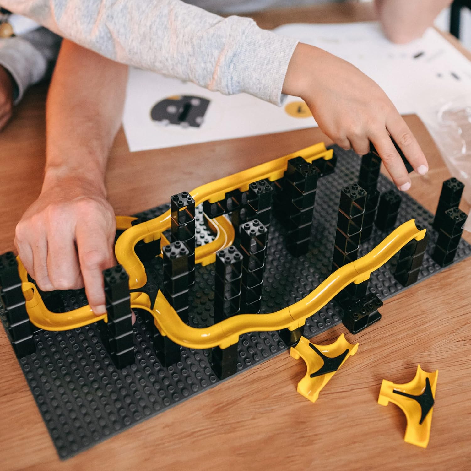 Hubelino Kugelbahn Starter Set (214 pezzi) - immagine 2