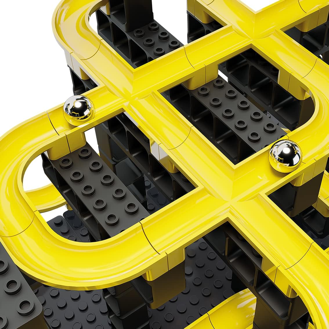 Hubelino Kugelbahn Starter Set (214 pezzi) - immagine 6