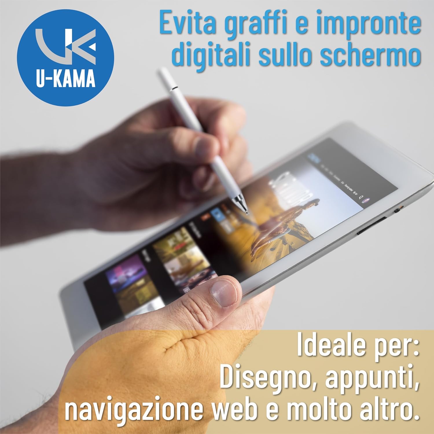 Penna Touch Universale per Tablet e Smartphone - immagine 4