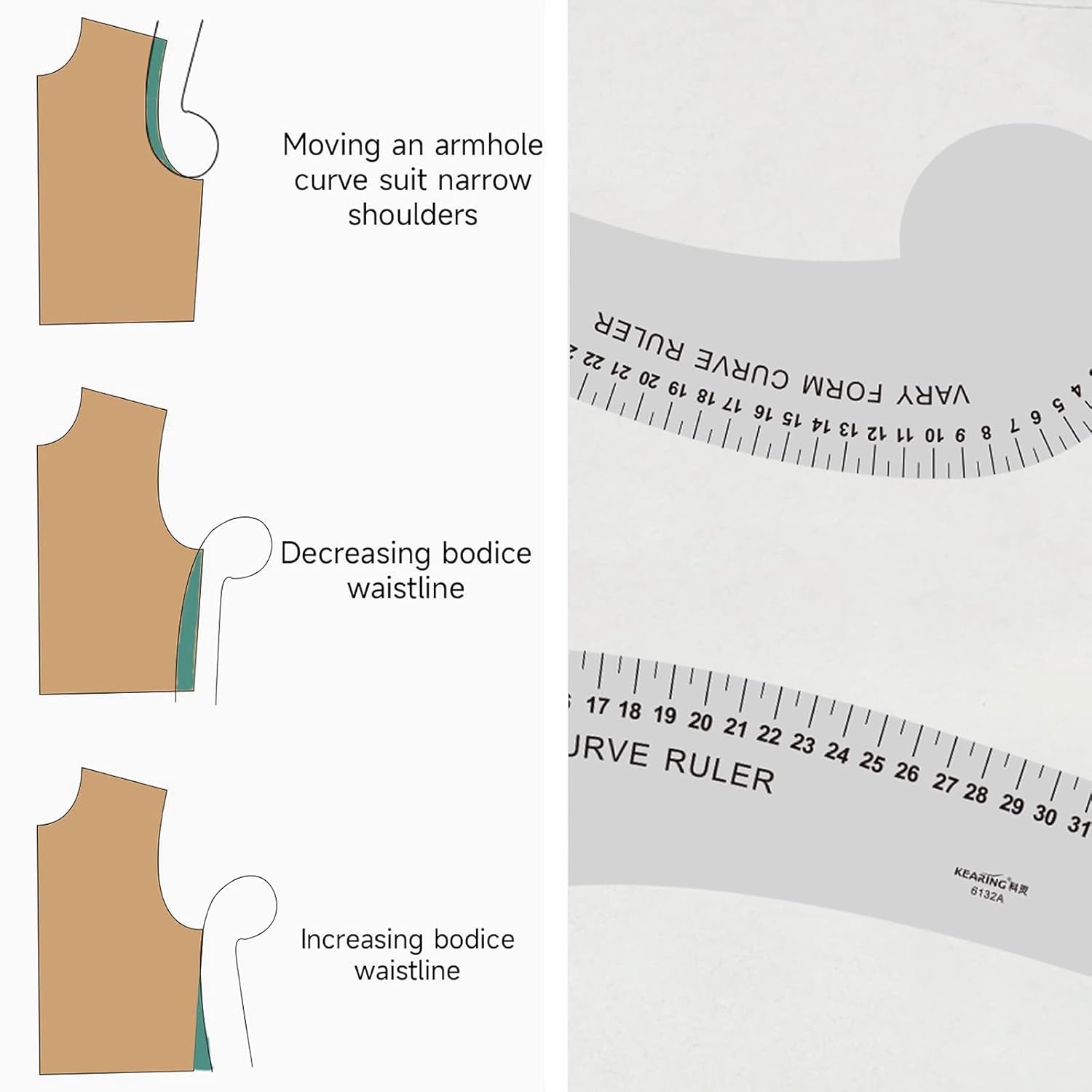 Kearing Righello da Sarto in Alluminio Aeronautico - immagine 5