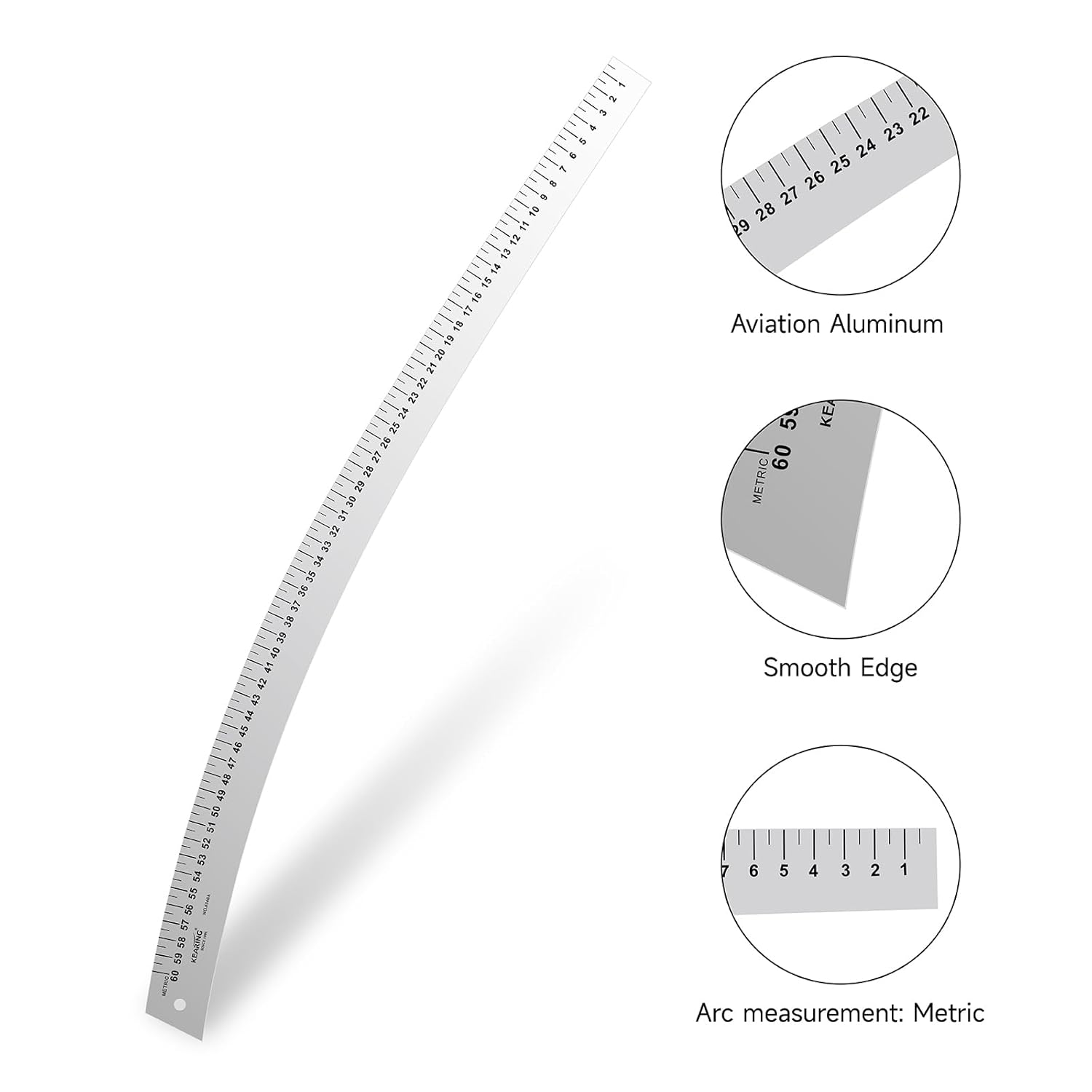 Kearing Righello da Sarto in Alluminio Aeronautico - immagine 6