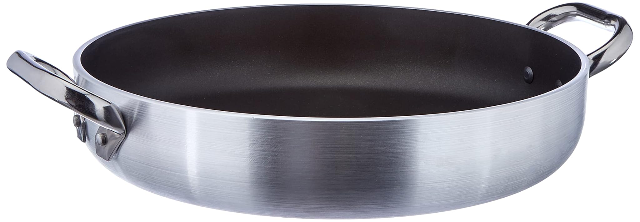 Agnelli pots Padella in Platino 32cm con 2 Manici