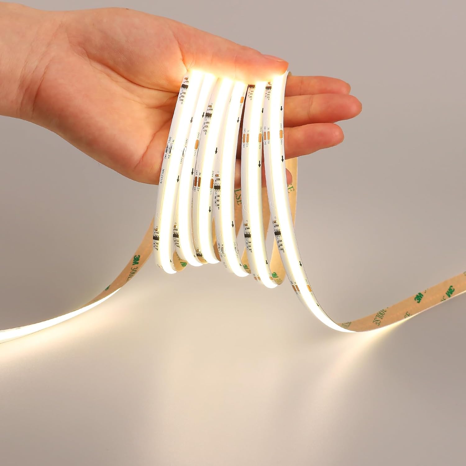 Goming 24V 10M WS2811 IC Striscia LED COB 4000K