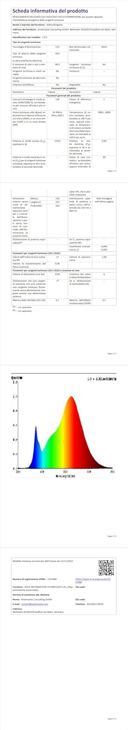 Ledmo Applique LED da Esterno 150W 17000 Lumen - immagine 11