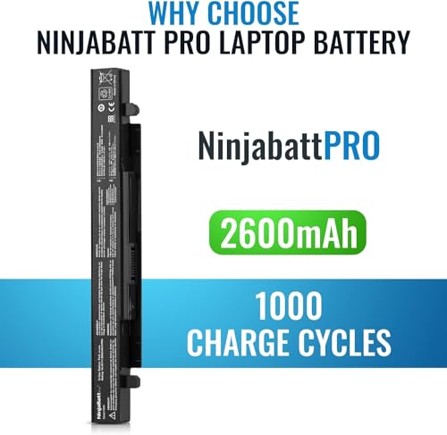 Ninjabatt Pro Batteria per Asus A41-X550A - immagine 3