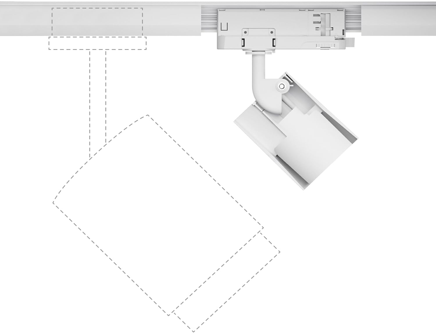 Paulmann 96560 ProRail3 Spot LED Kratos 9W Nero - immagine 5