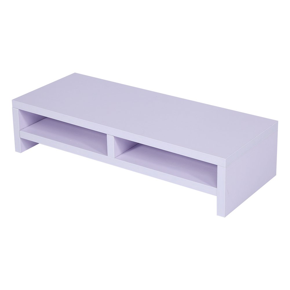 Ripiano Rialzato per Monitor in Legno Salvaspazio