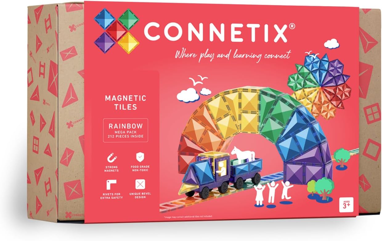 CONNETIX Arcobaleno Confezione Mega, 212 Pezzi - immagine 1