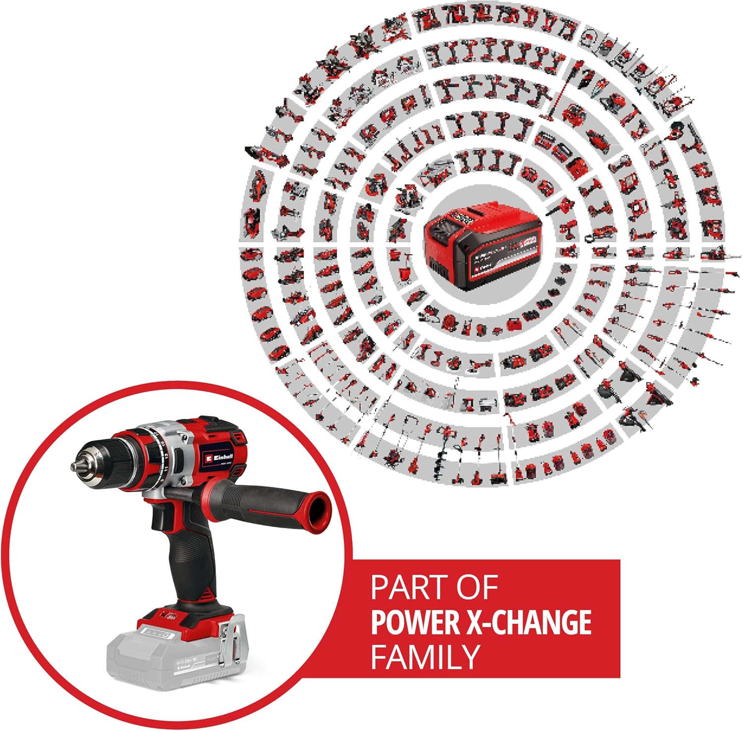 Einhell TP-CD 18/80 Li BL-Solo Trapano Avvitatore 80Nm - immagine 2