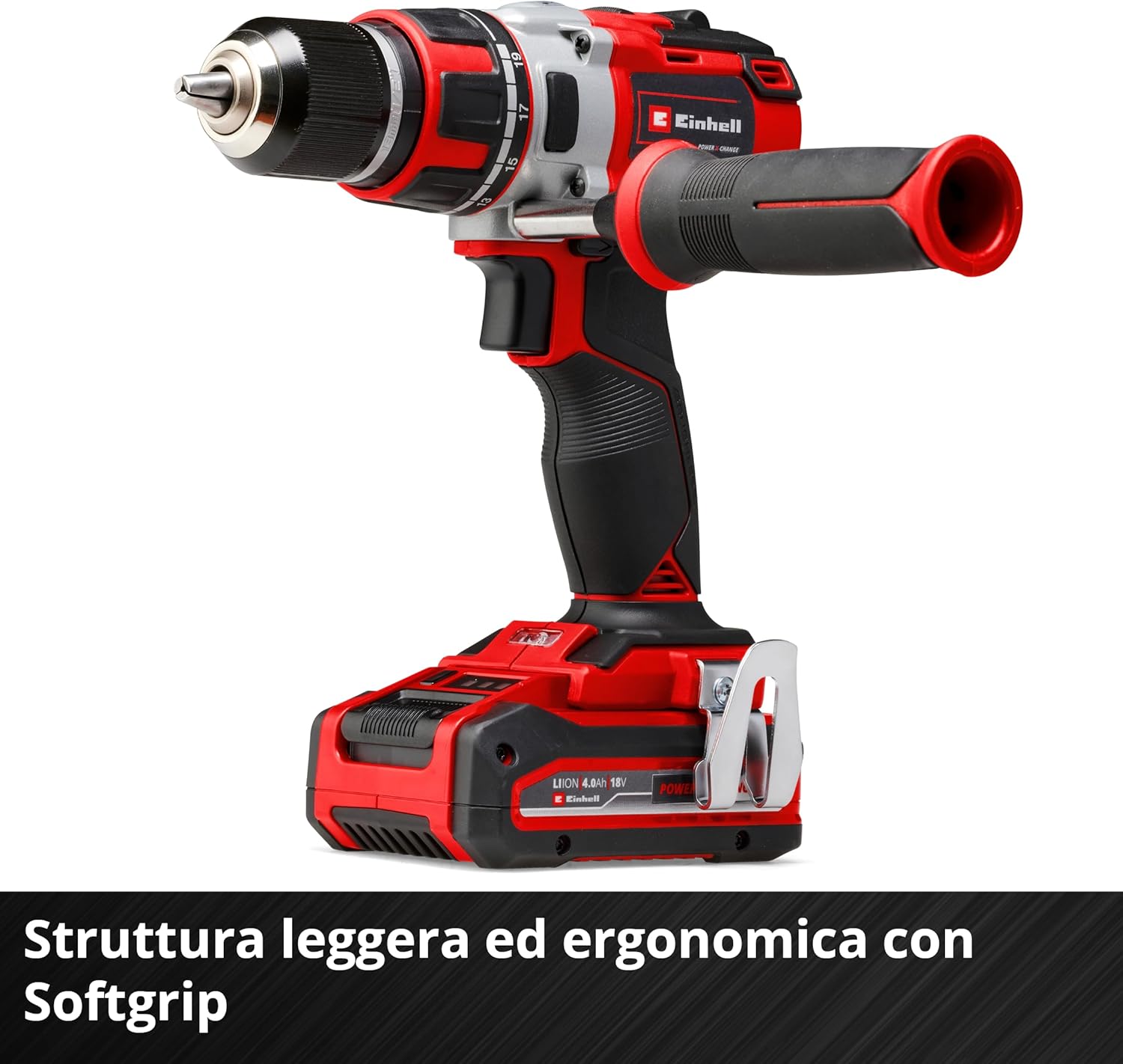 Einhell TP-CD 18/80 Li BL-Solo Trapano Avvitatore 80Nm - immagine 7
