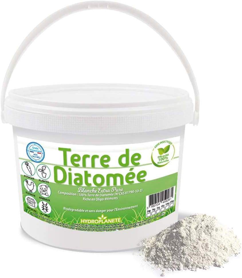 HYDROPLANETE Terra di Diatomee di Grado Alimentare - immagine 1