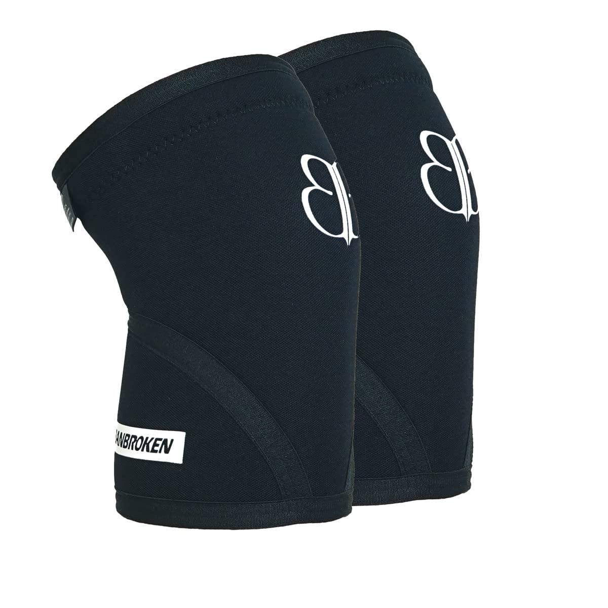 BANBROKEN Ginocchiere 7mm PRO LIFTER (2 unità), Nero - immagine 1