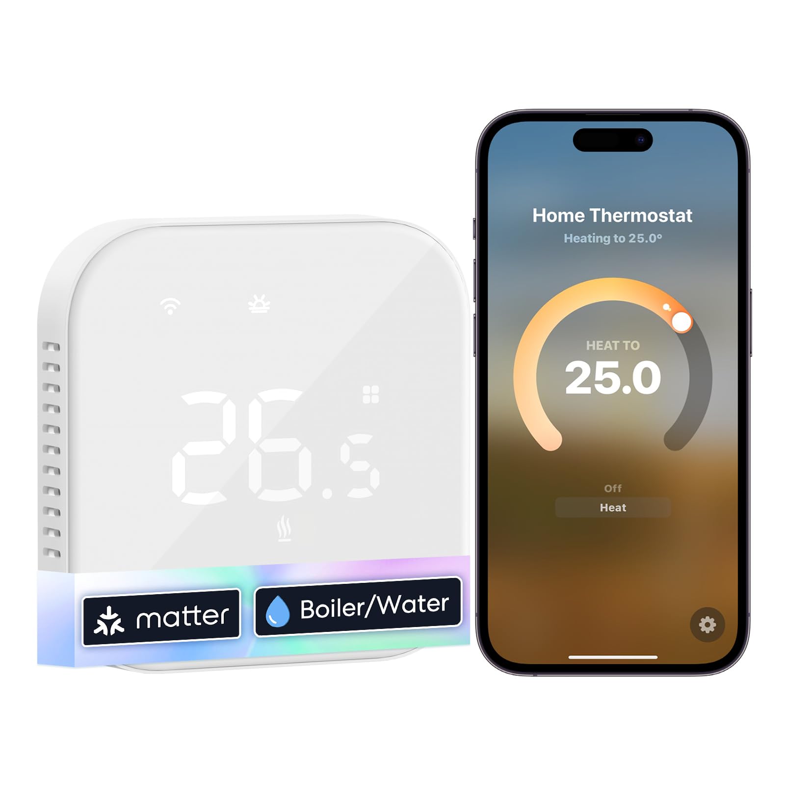 Meross Matter Termostato WiFi Smart per Caldaia