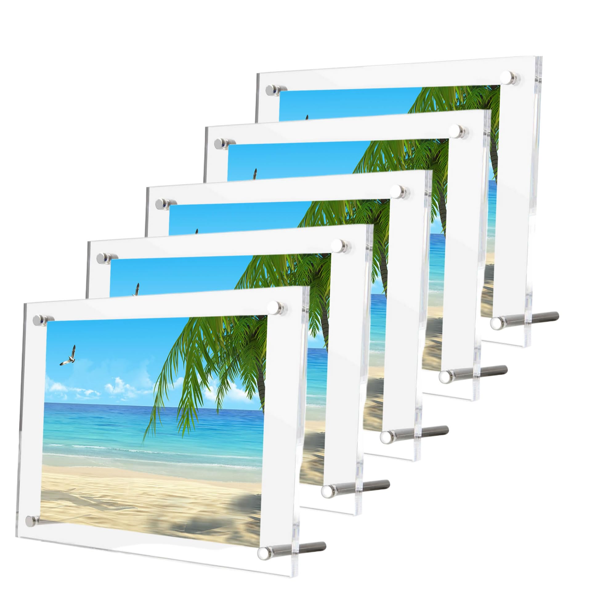 Tuka-i-akut 5X Cornice Portafoto Acrilico 15x20cm