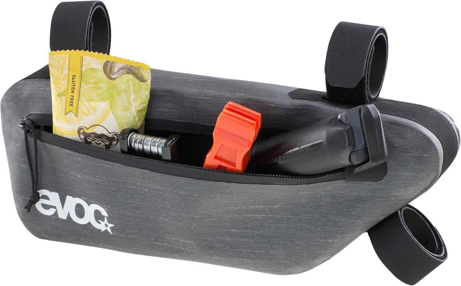 Evoc FRAME PACK S - Borsa Telaio Bici 1.5L, Grigio Carbonio - immagine 2