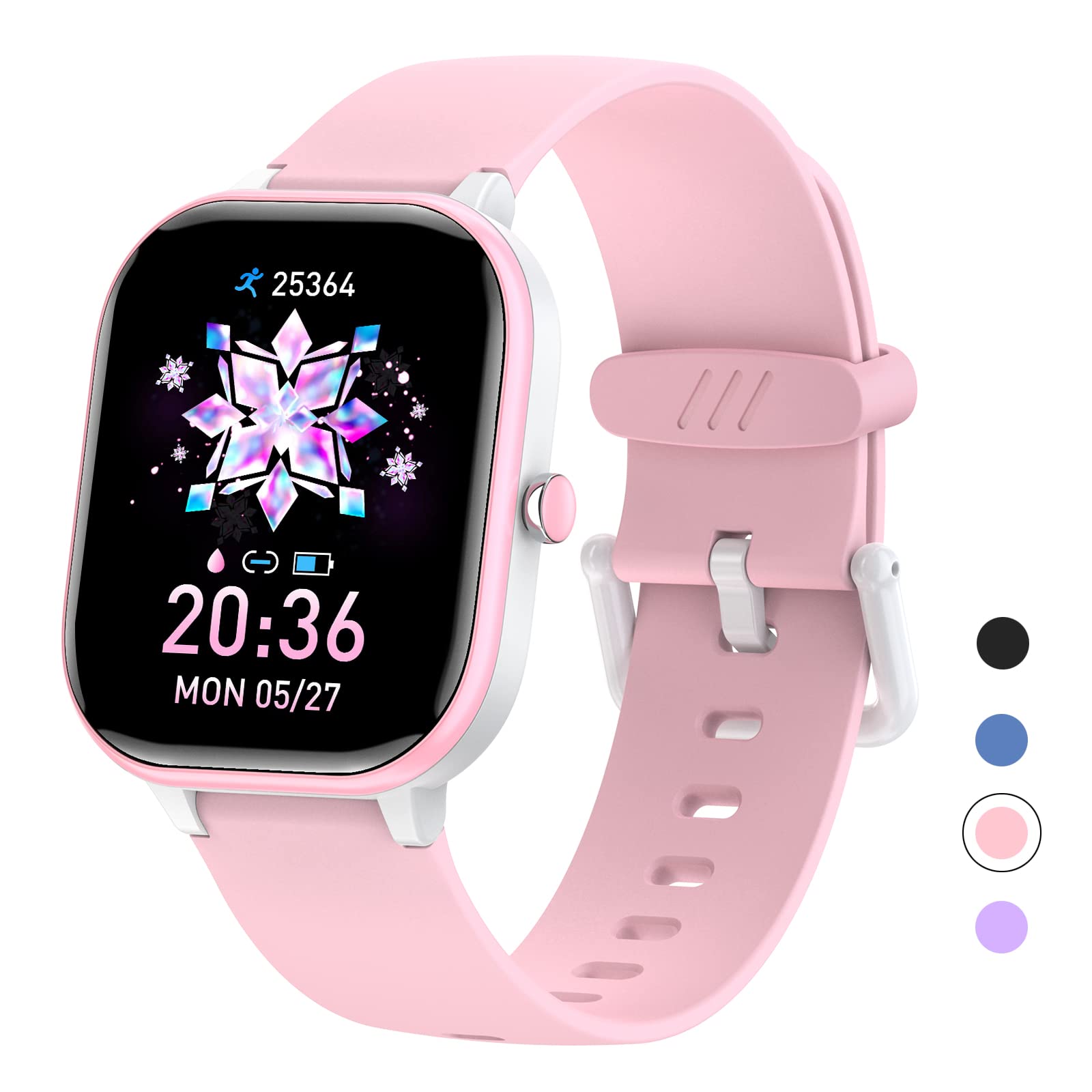 Fitness Activity Tracker per Bambini, Rosa