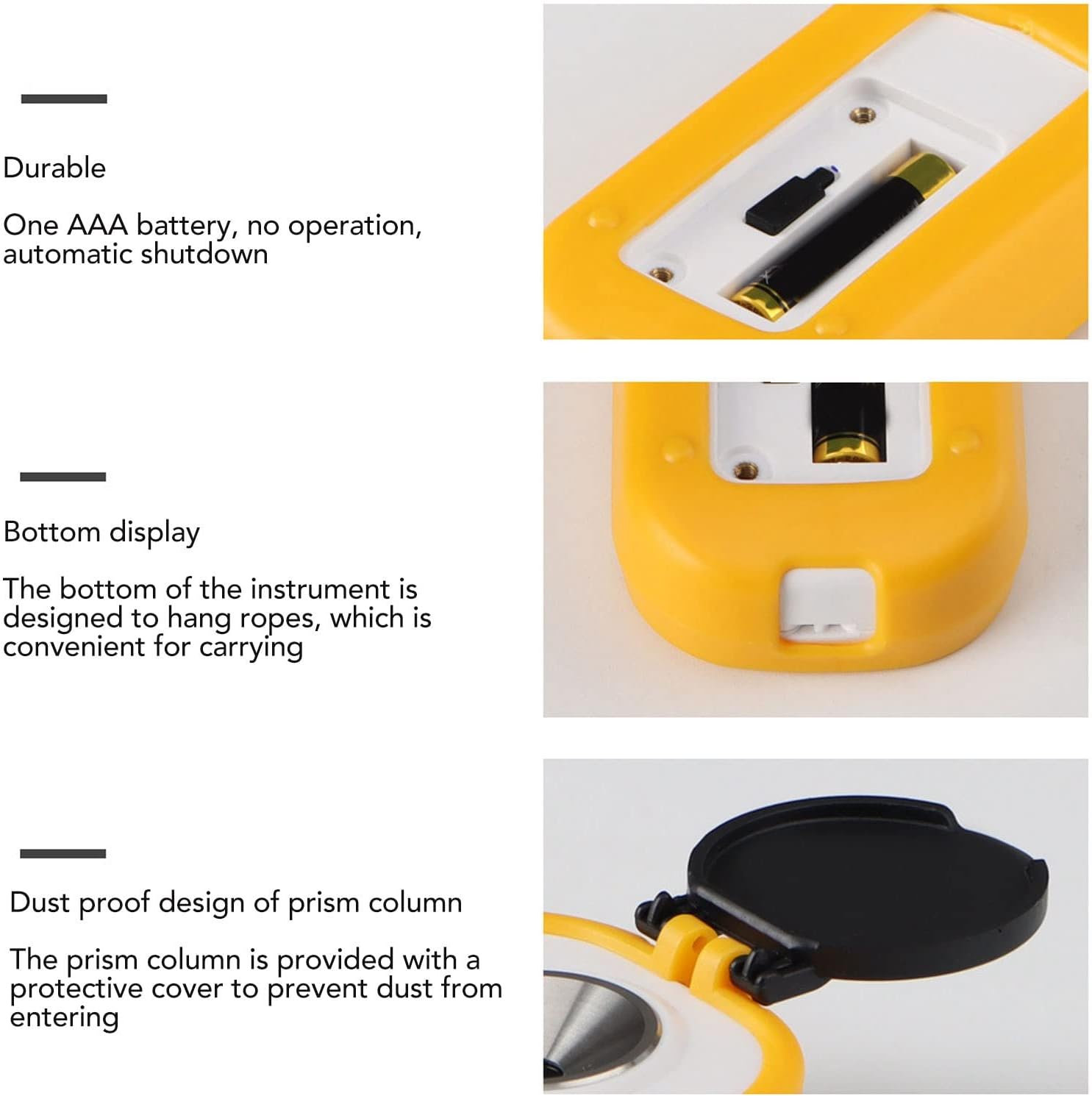 Asixxsix Rifrattometro Digitale Portatile 0-90% BRIX - immagine 5