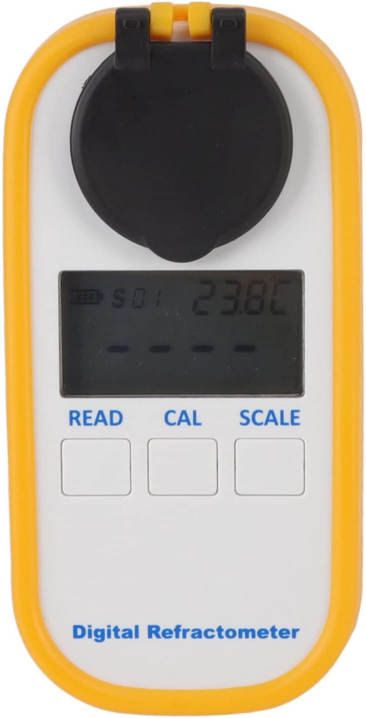 Asixxsix Rifrattometro Digitale Portatile 0-90% BRIX - immagine 6