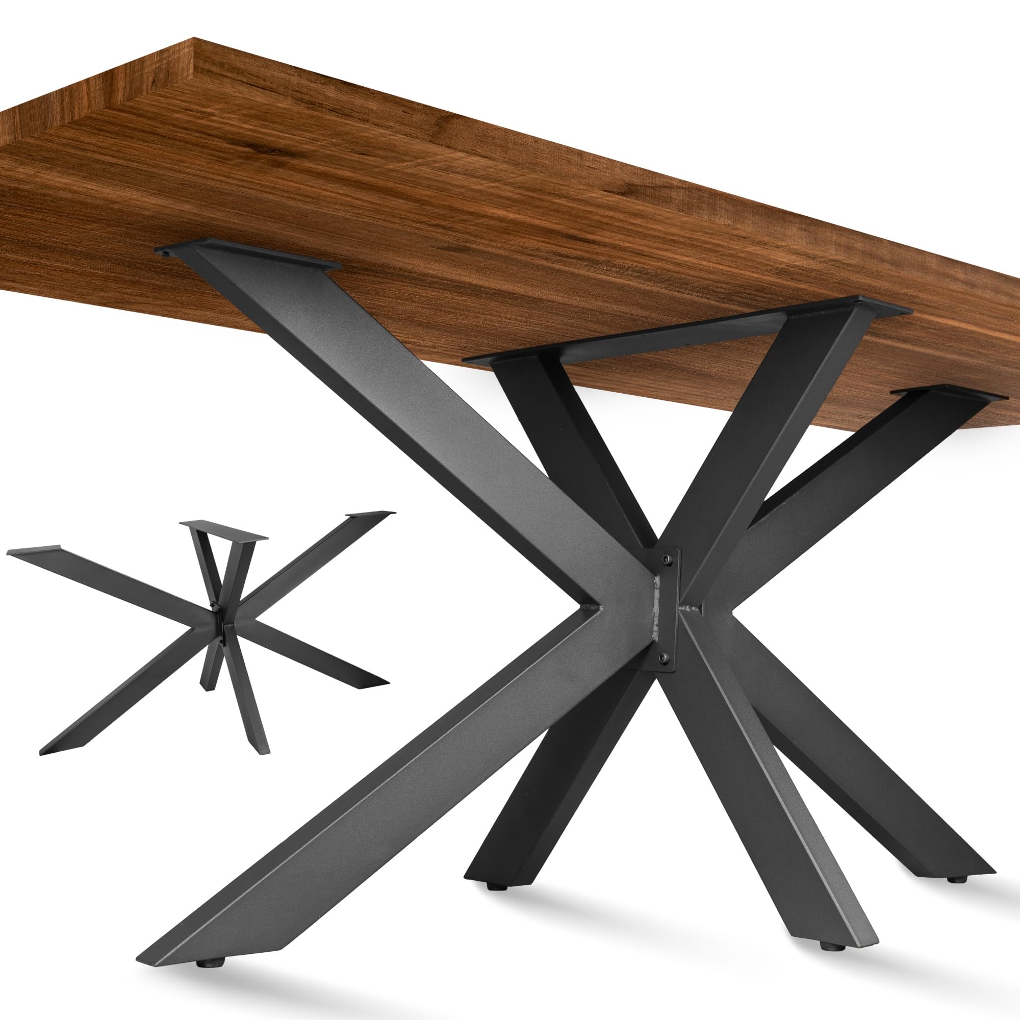 Next Level - Gambe per Tavolo Metalliche 140x68x74cm