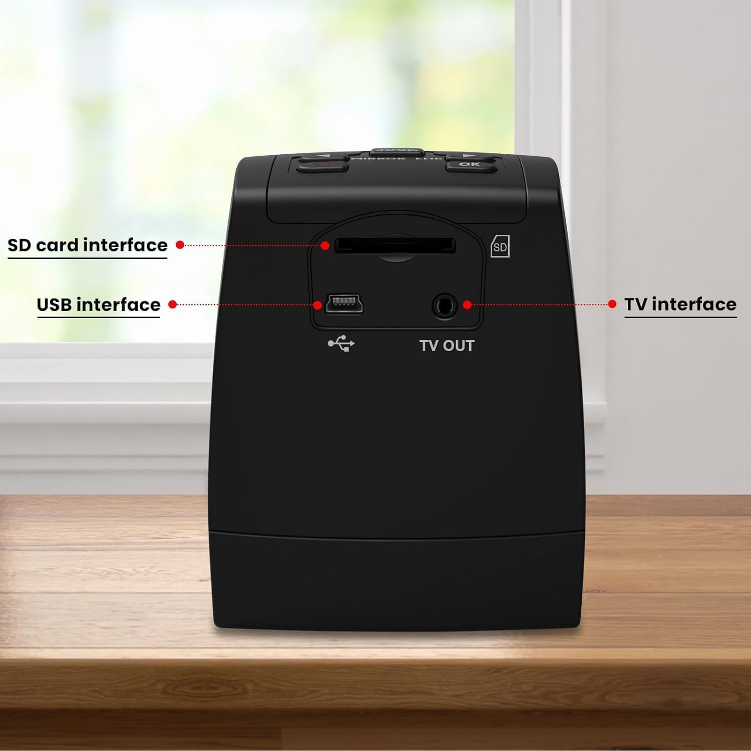 Super 8 Scanner di Pellicole con LCD 2.4" - immagine 4