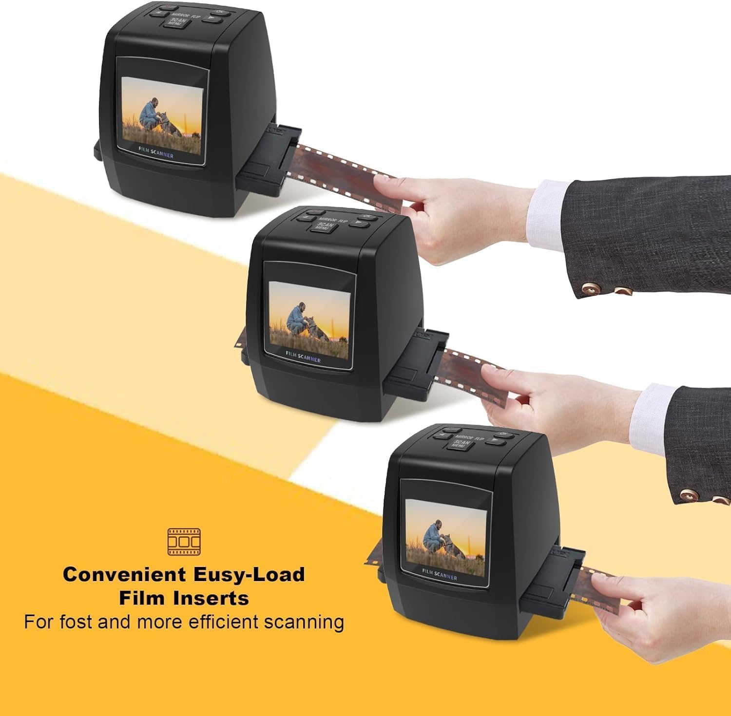 Super 8 Scanner di Pellicole con LCD 2.4" - immagine 5