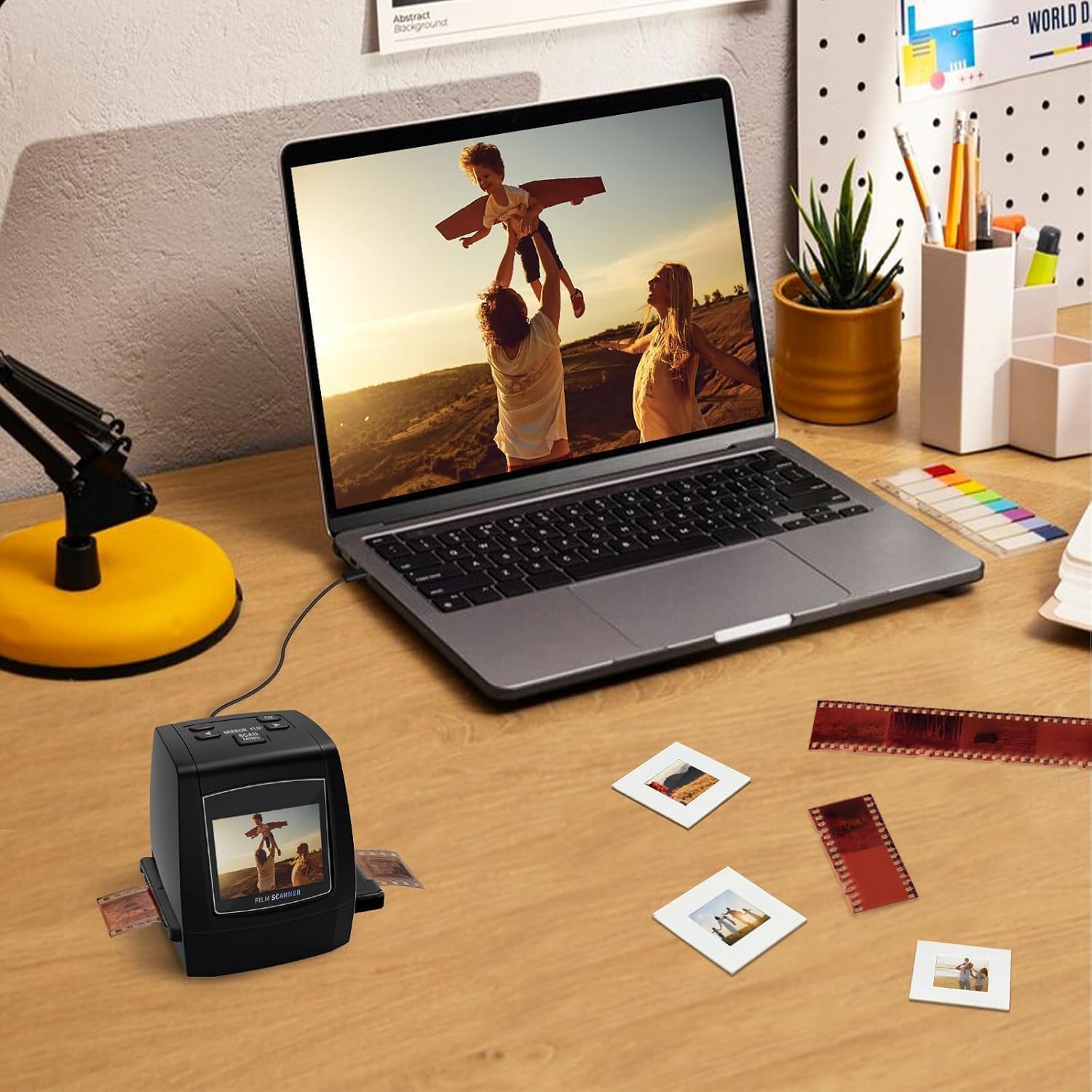 Super 8 Scanner di Pellicole con LCD 2.4" - immagine 7