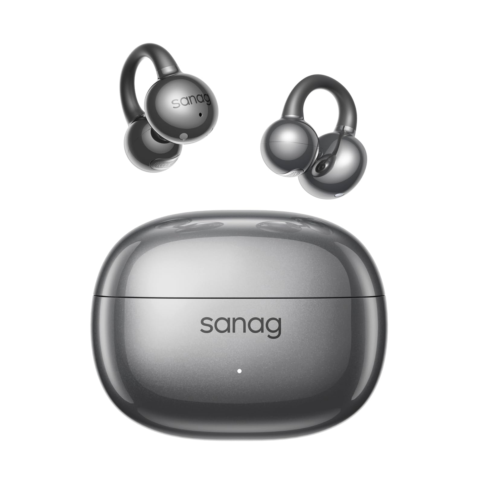 Sanag Z60S Cuffie Open Ear Bluetooth Wireless, Nero