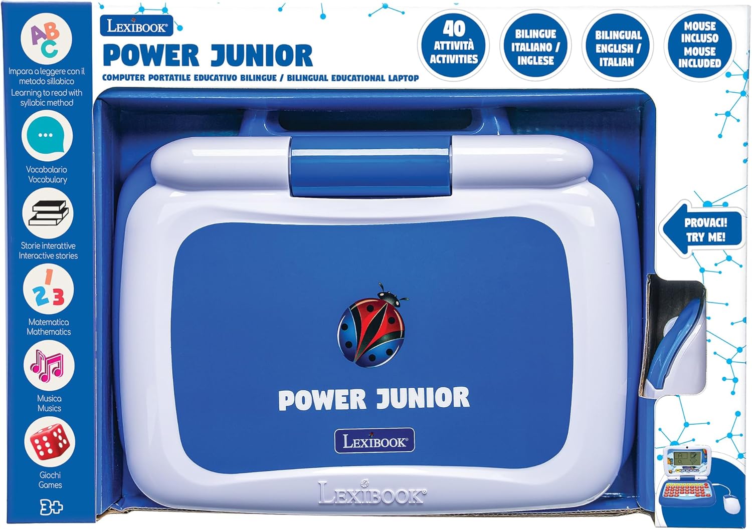 Lexibook Computer Educativo Bilingue Inglese/Italiano - immagine 5
