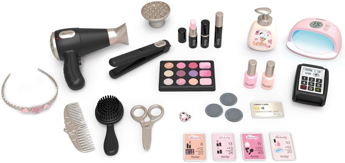 Smoby - My Beauty Center 3 in 1, 26 Accessori - immagine 3
