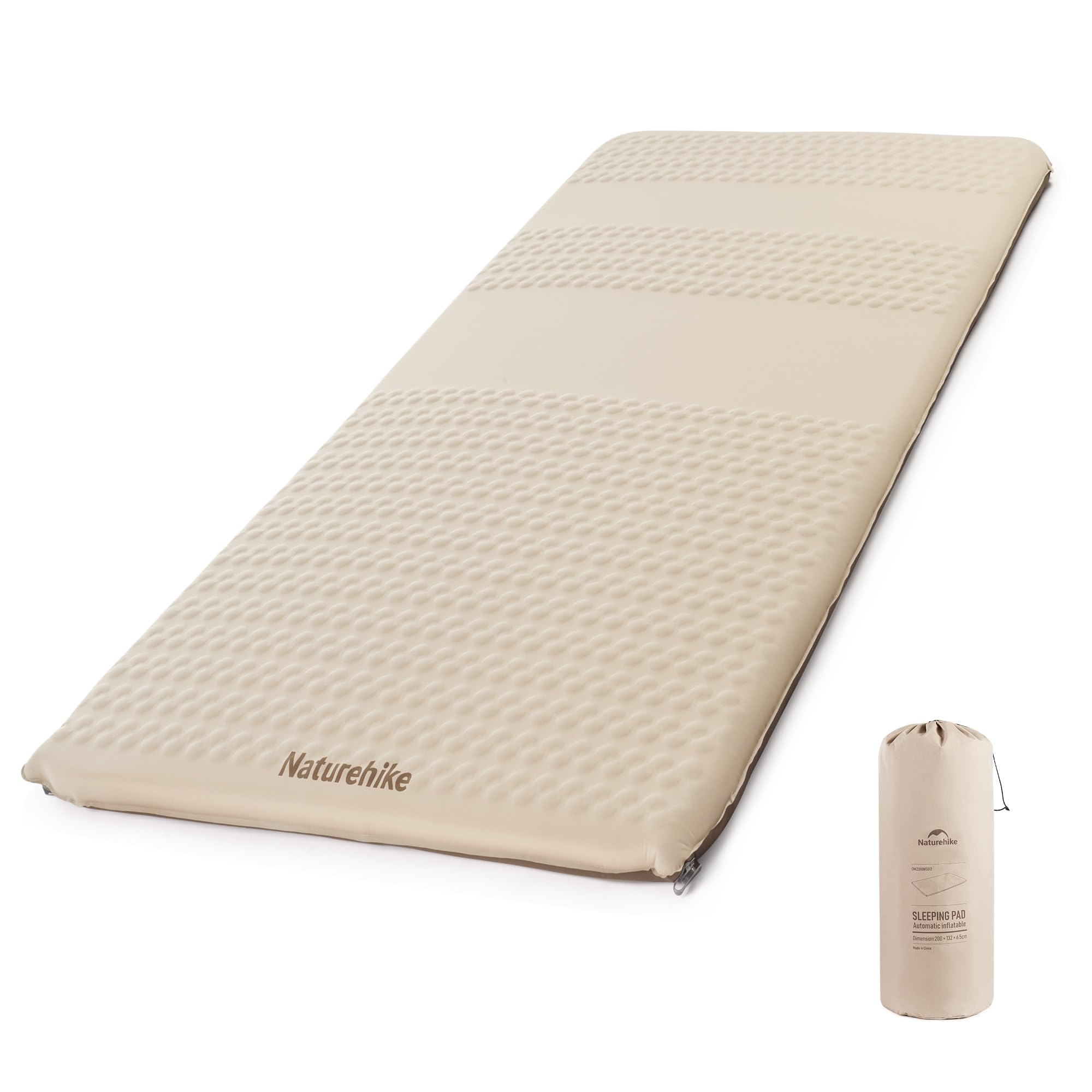Naturehike Materassino Autogonfiabile Campeggio 6,5cm