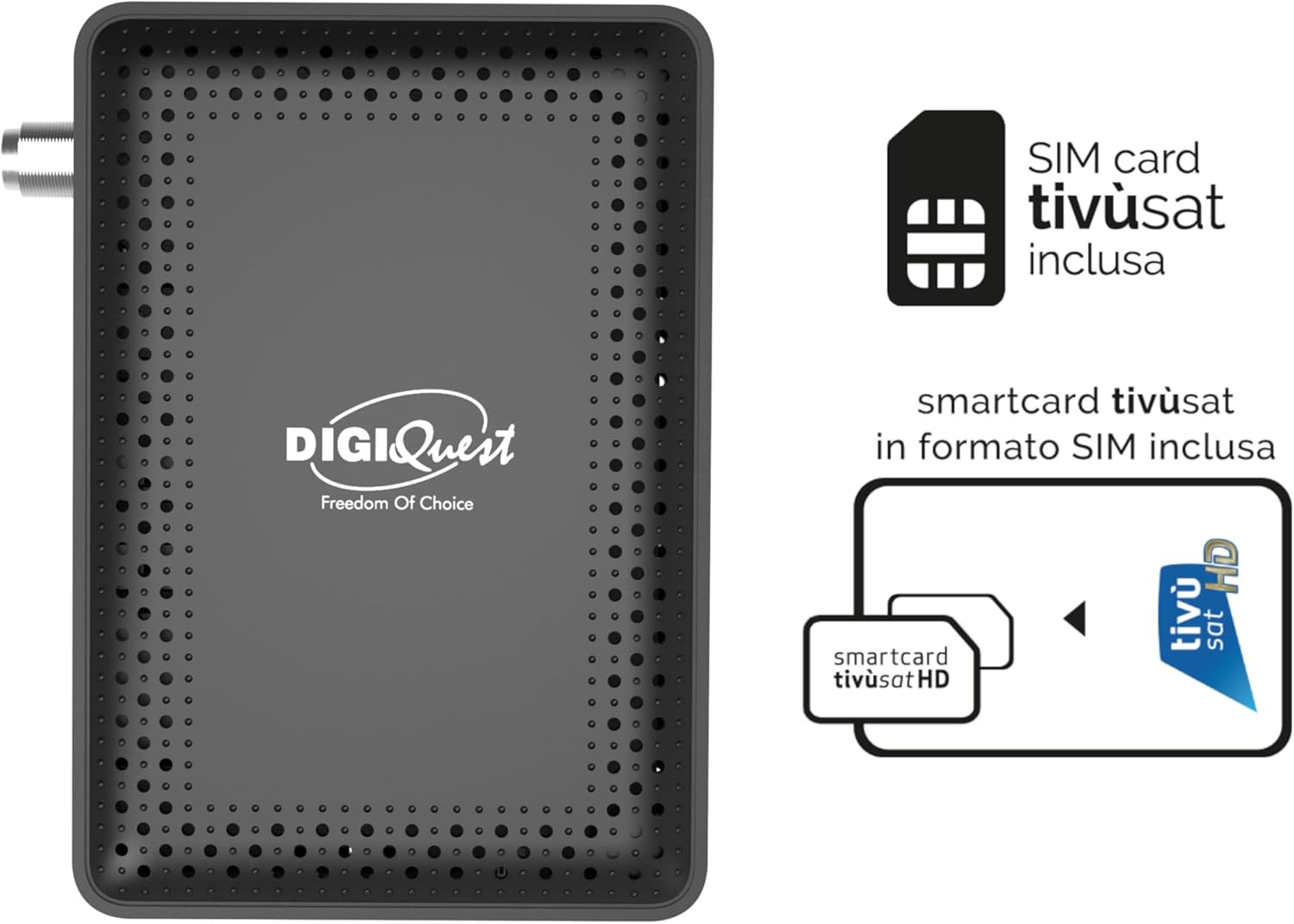 Decoder tivùsat RetroTV MICROSAT DVB-S2 HEVC H265 - immagine 2