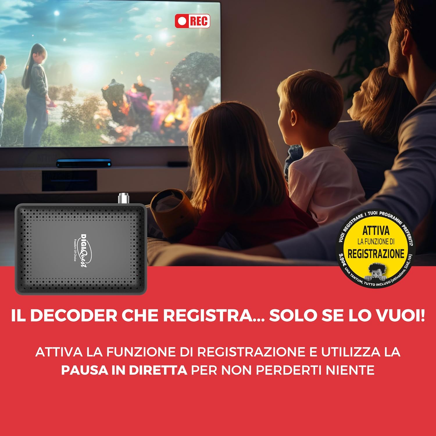 Decoder tivùsat RetroTV MICROSAT DVB-S2 HEVC H265 - immagine 7