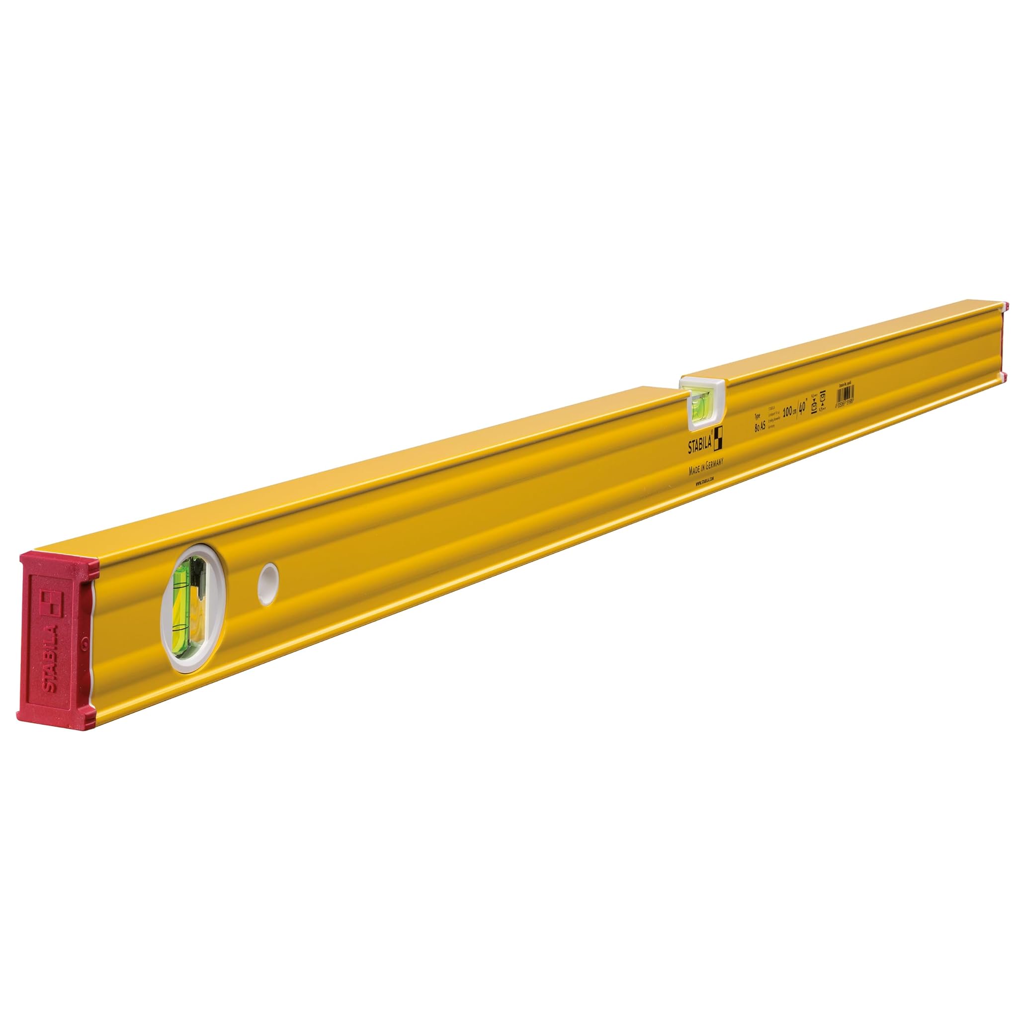 STABILA - Livella a bolla 80 AS, Giallo, 100 cm