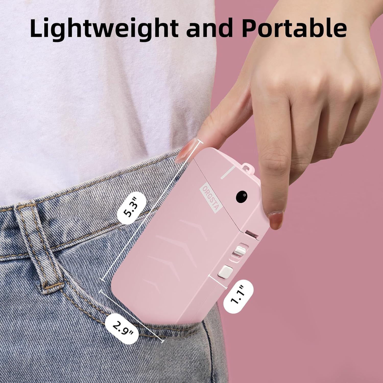 Orgsta S001 Etichettatrice Bluetooth Mini Portatile 2000 mAh - immagine 4