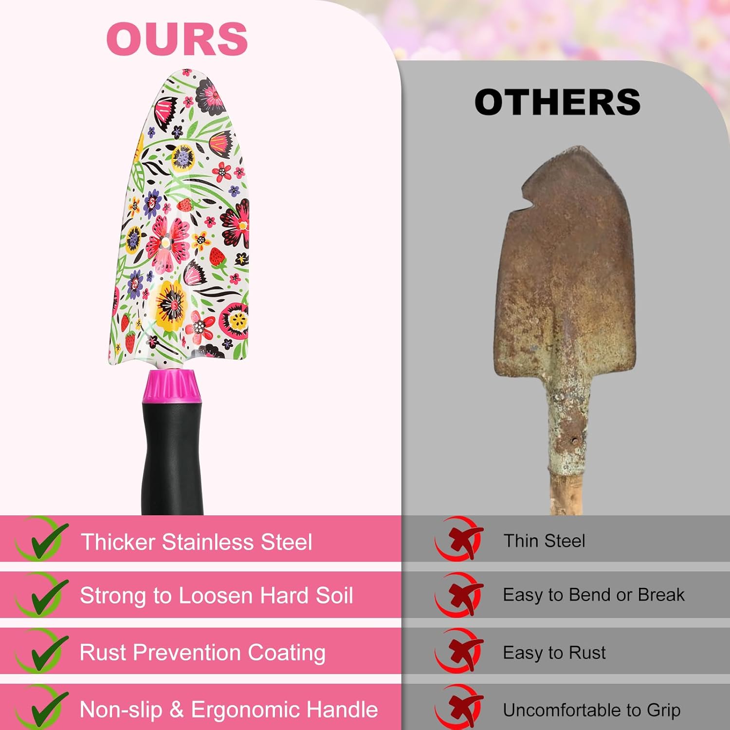 Housolution Set Attrezzi da Giardino 10 Pezzi - immagine 7