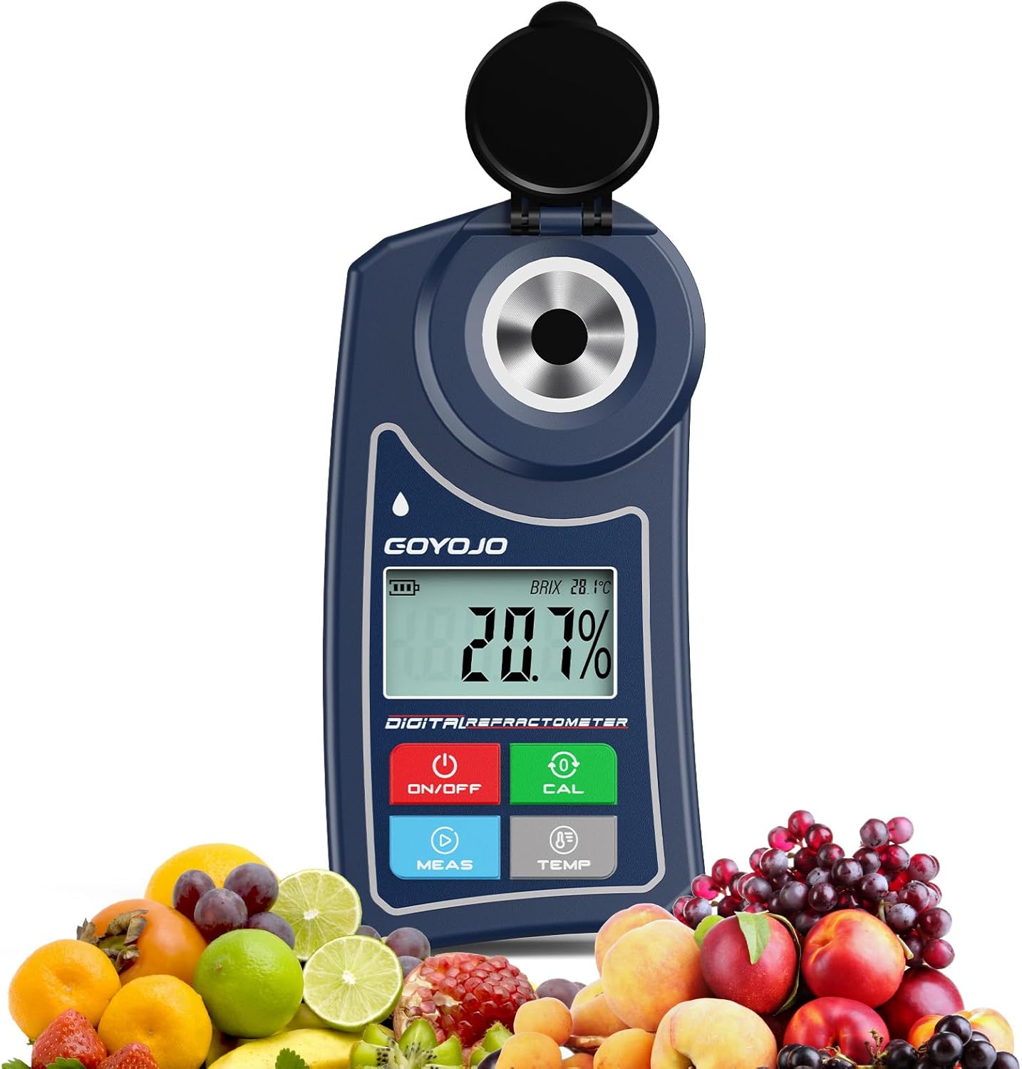 Rifrattometro Digitale Brix 0.0-55.0% - immagine 1