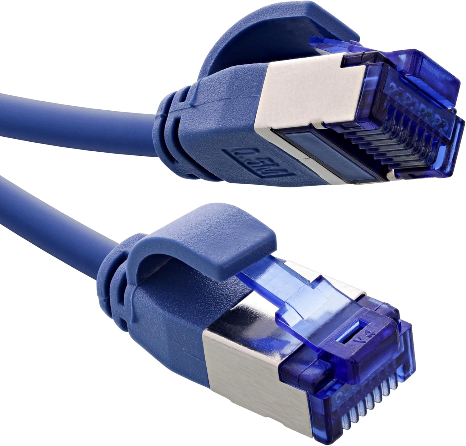 Inline® Cavo Patch Sottile Cat.6A S/FTP 30m, Blu - immagine 1