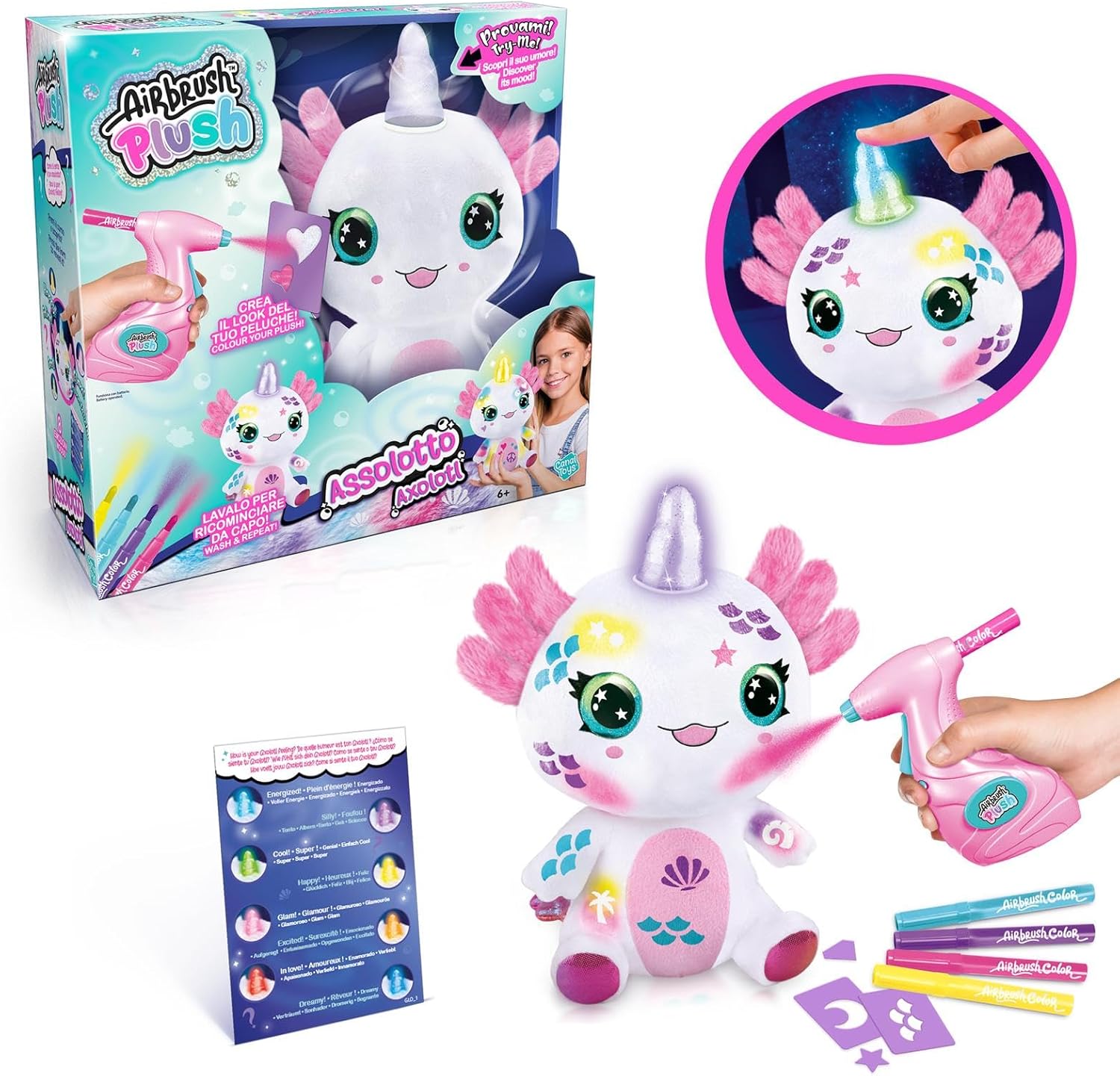 Rocco Giocattoli - Airbrush Plush Assolotto - immagine 2