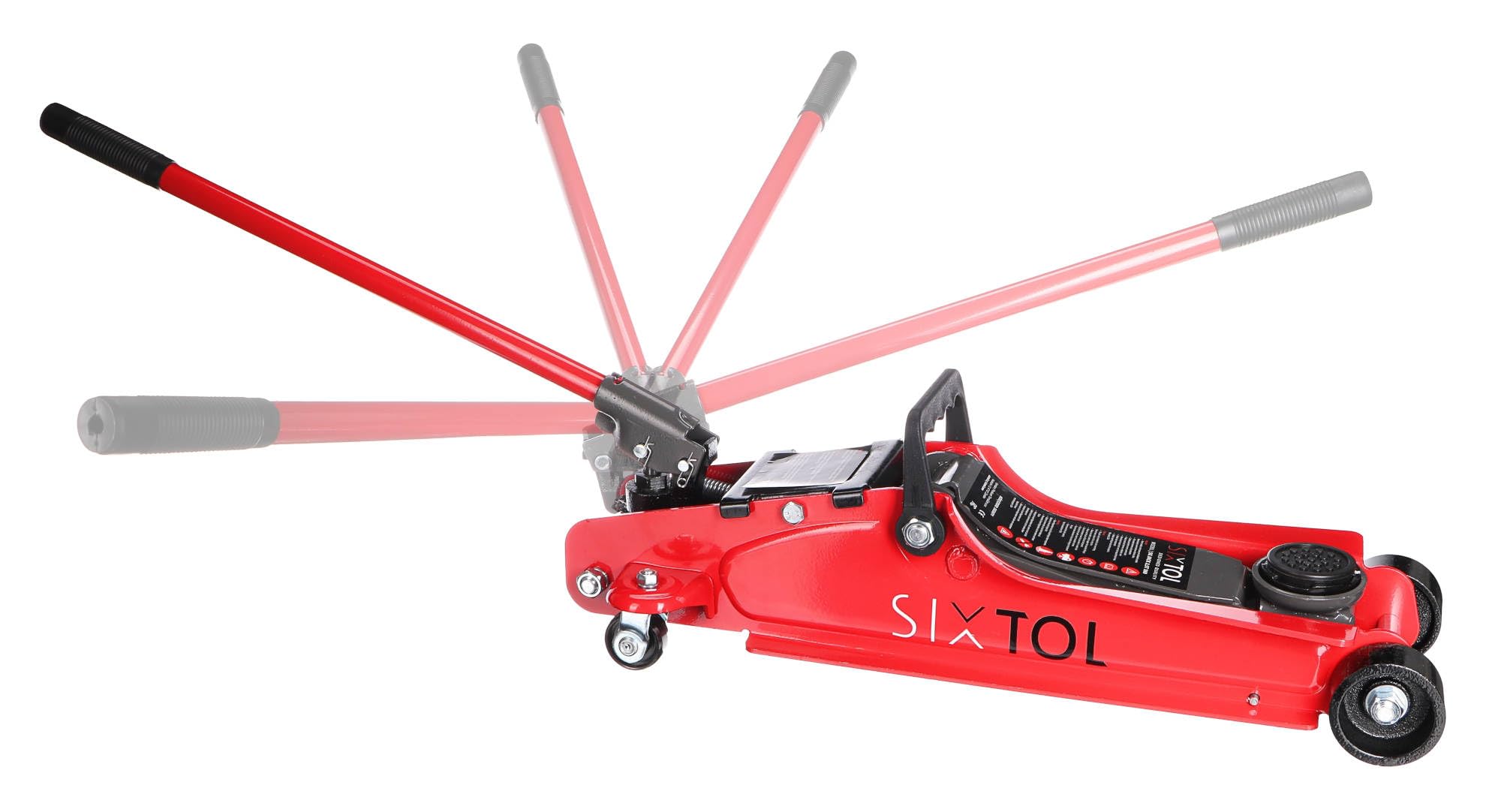 Sixtol SX Jack 2,5T 360 - Cric Idraulico 2,5 T