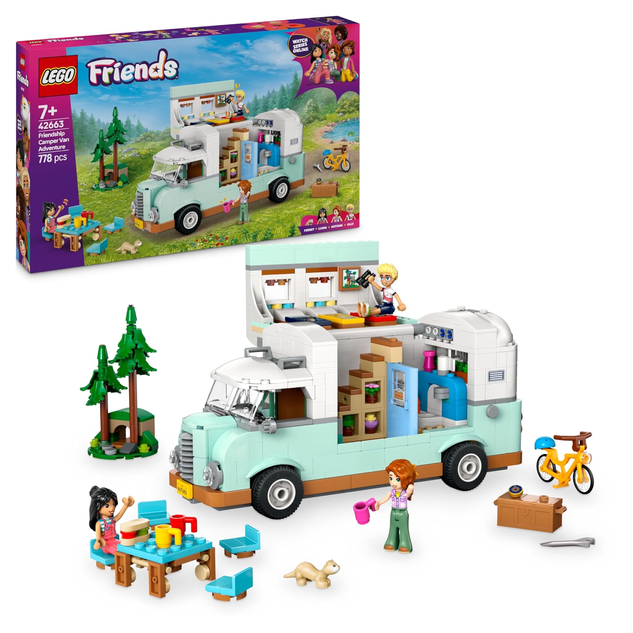 Lego Friends Avventura sul Camper dell’Amicizia