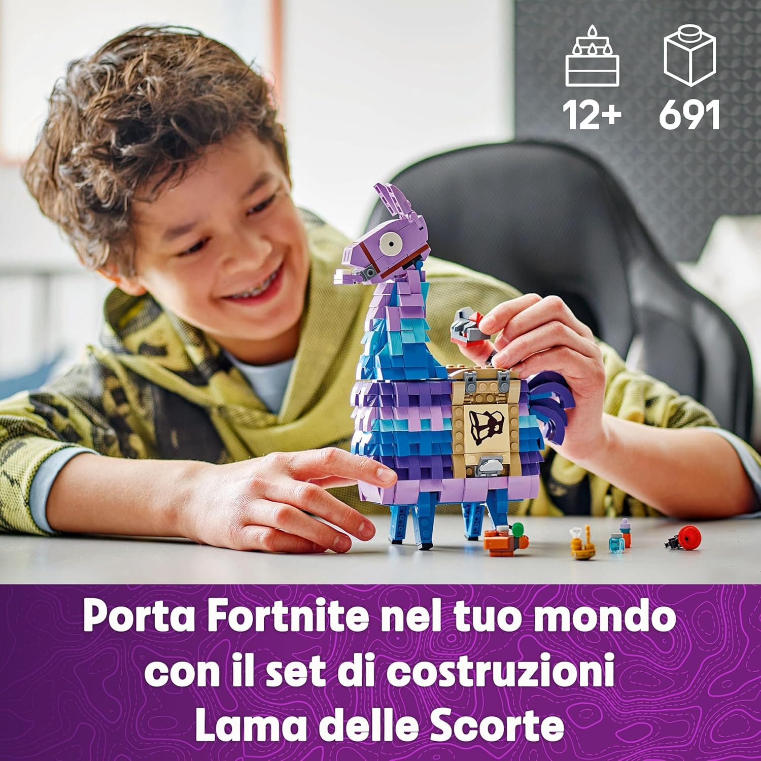 Lego Fortnite Lama delle Scorte Giocattolo 77071 - immagine 2