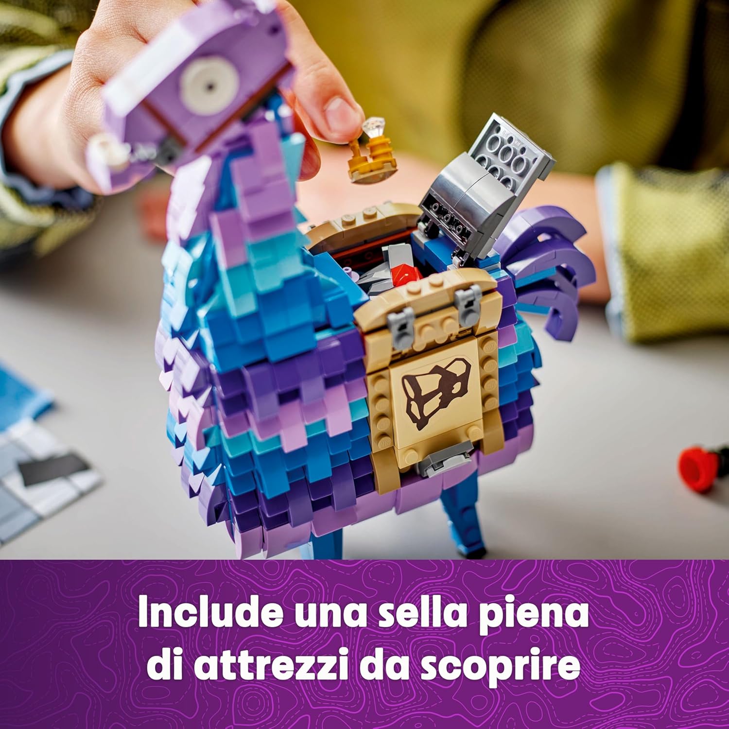 Lego Fortnite Lama delle Scorte Giocattolo 77071 - immagine 5