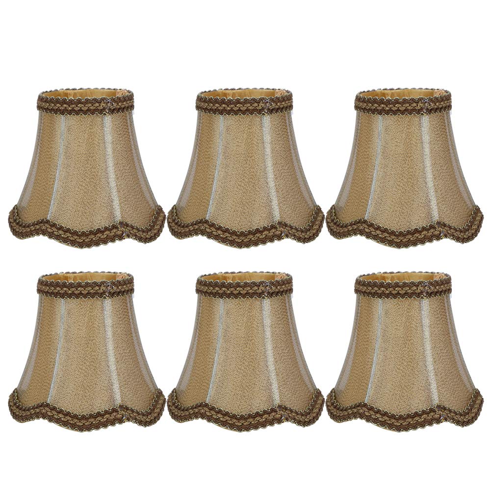 Paralume a Sospensione Retrò - Tessuto E14 (6 pezzi)