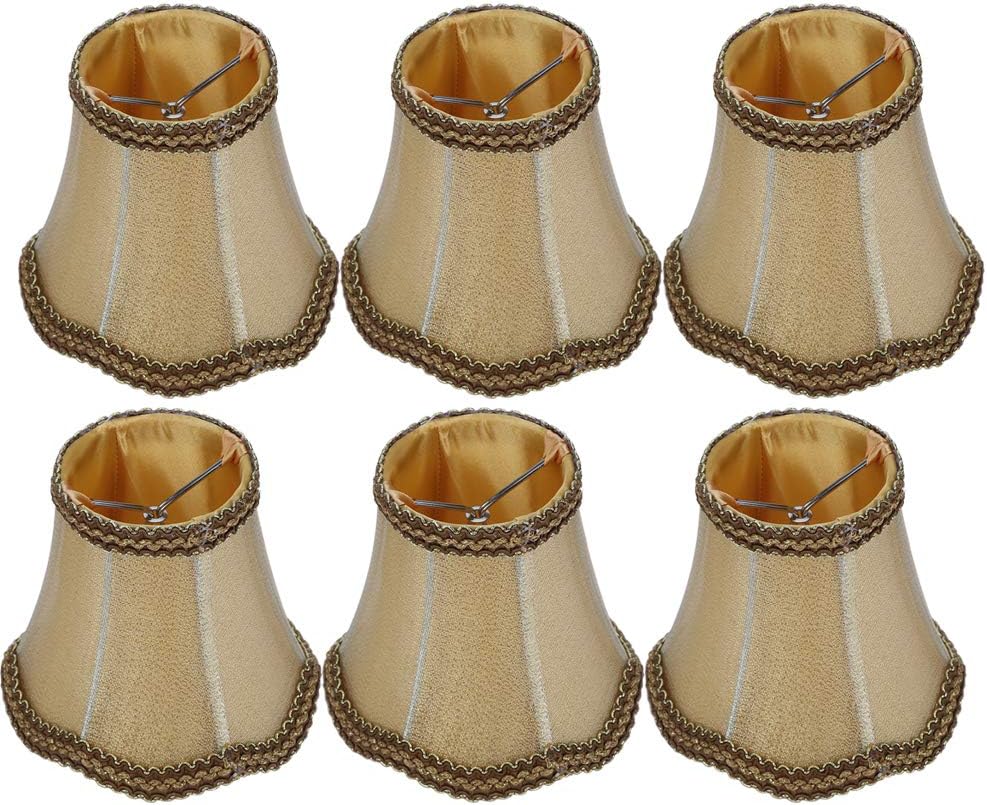 Paralume a Sospensione Retrò - Tessuto E14 (6 pezzi) - immagine 6