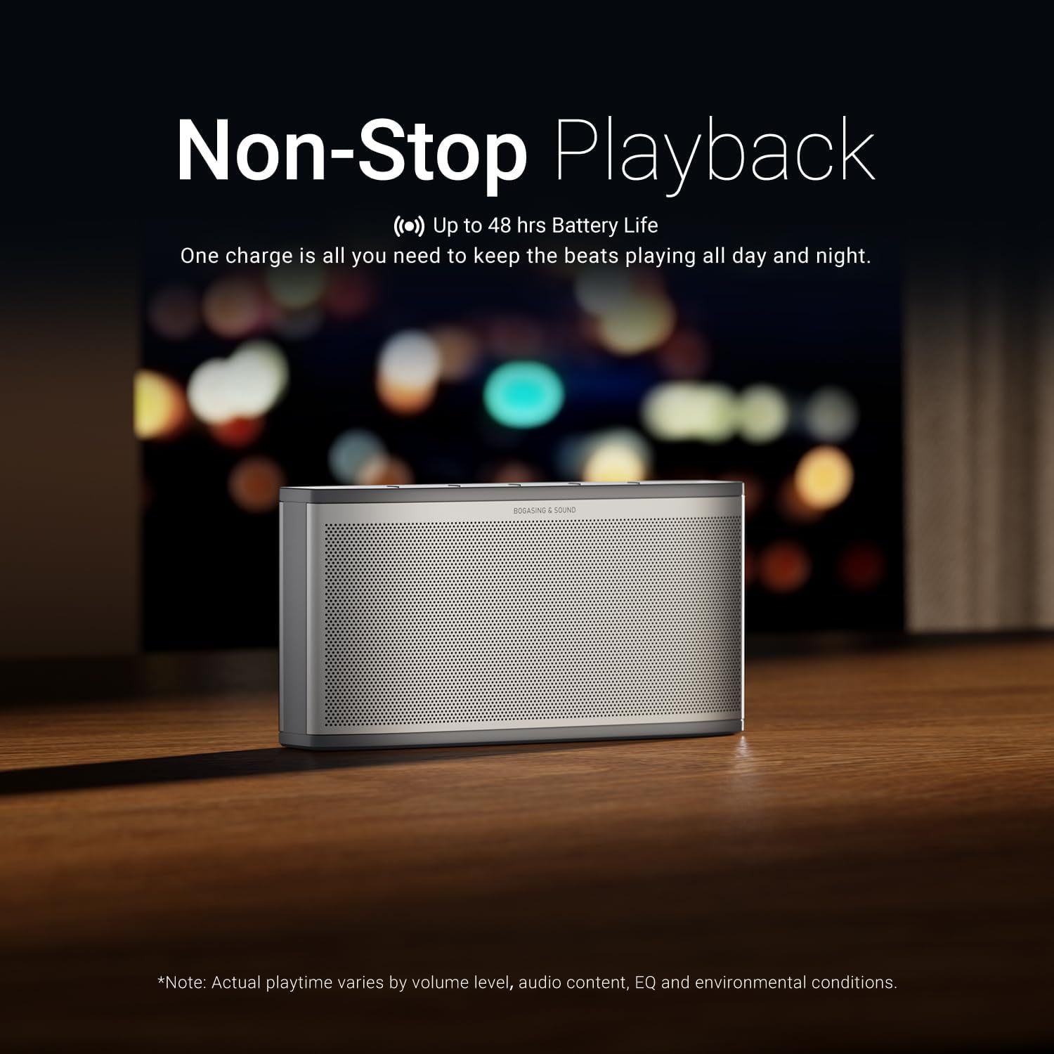 Bogasing Era S9 Pro - Cassa Bluetooth Potente, Argento - immagine 2