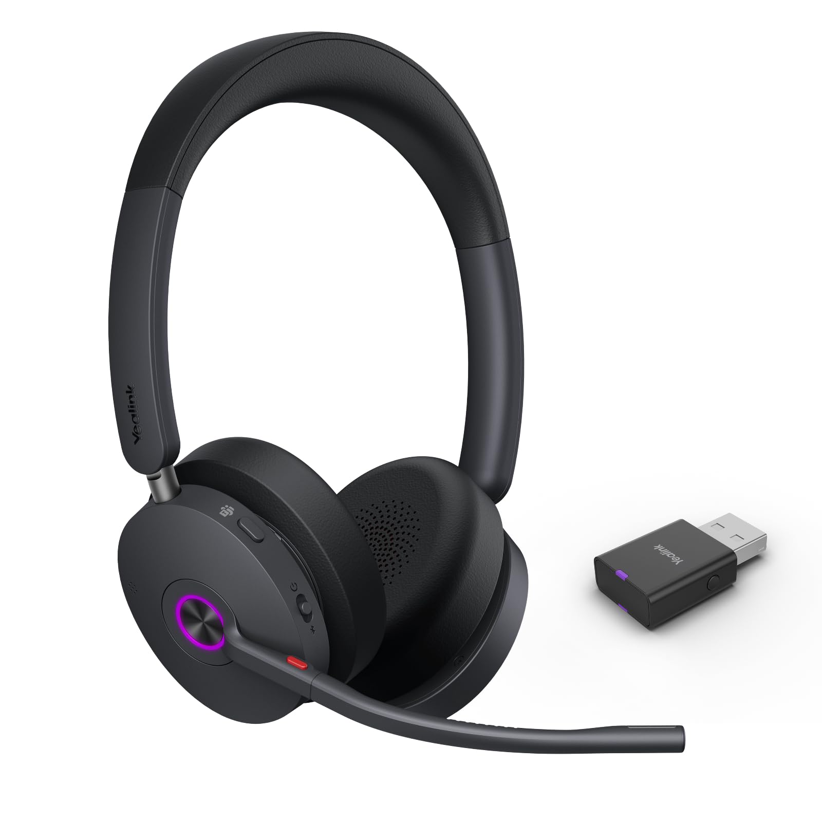 Yealink WH68 Hybrid ANC DECT Cuffie Wireless Bluetooth