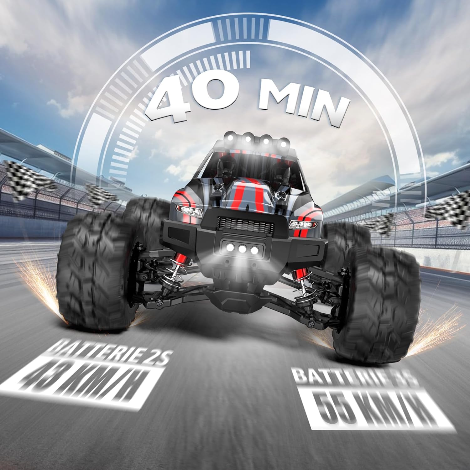 Evmore Camion Telecomandato Professionale 55 km/h - immagine 3