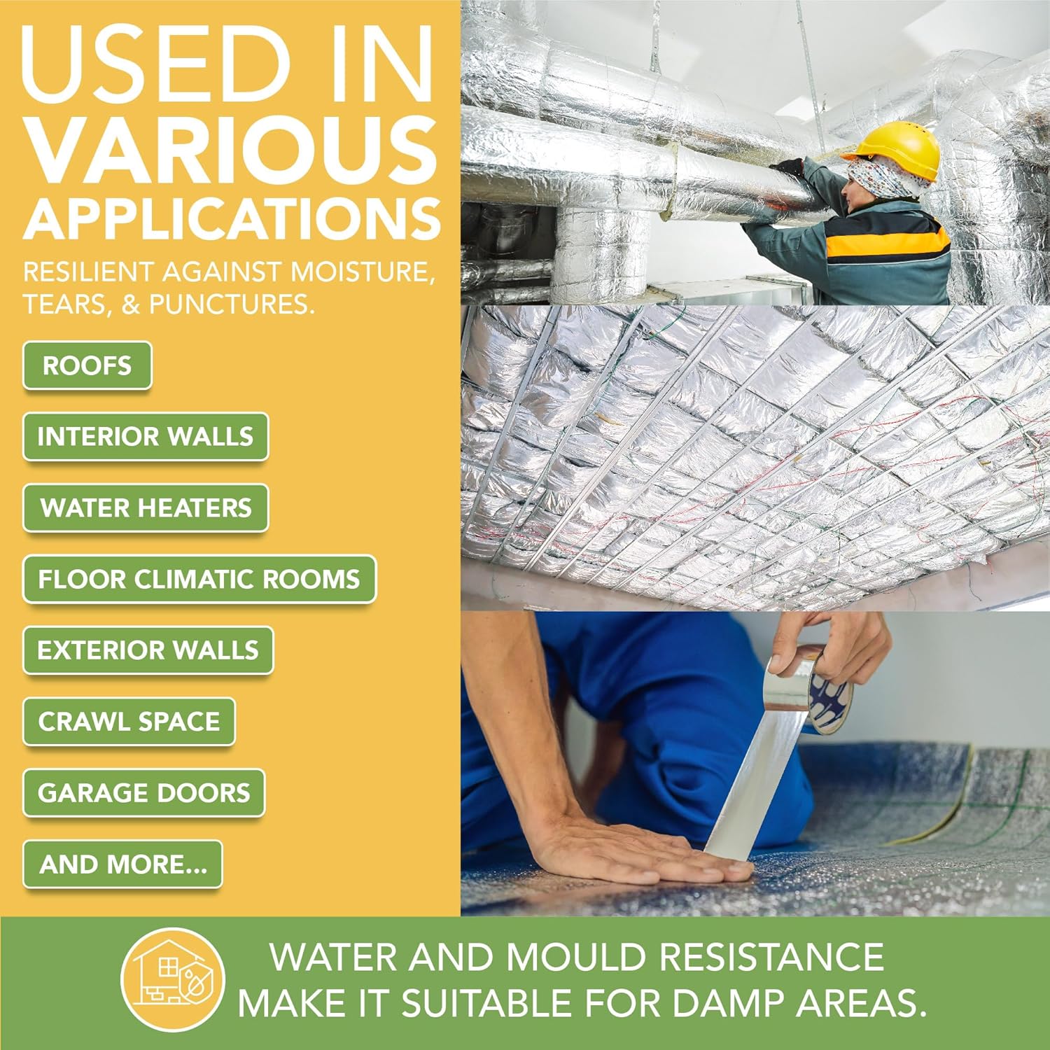 Blostm Rotolo di Pellicola Isolante 10m x 60cm - immagine 4